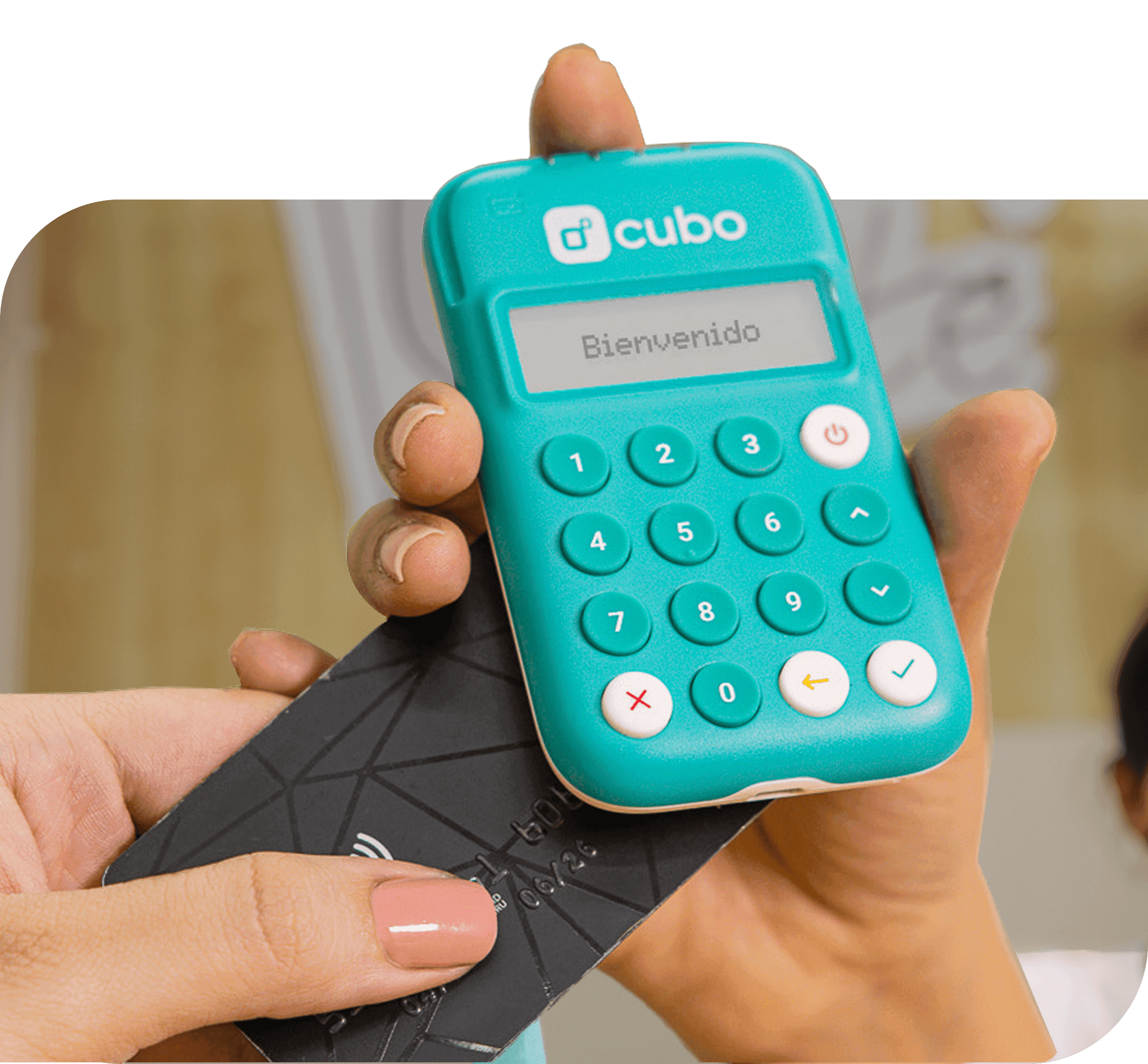 Acepta pagos con Cubo