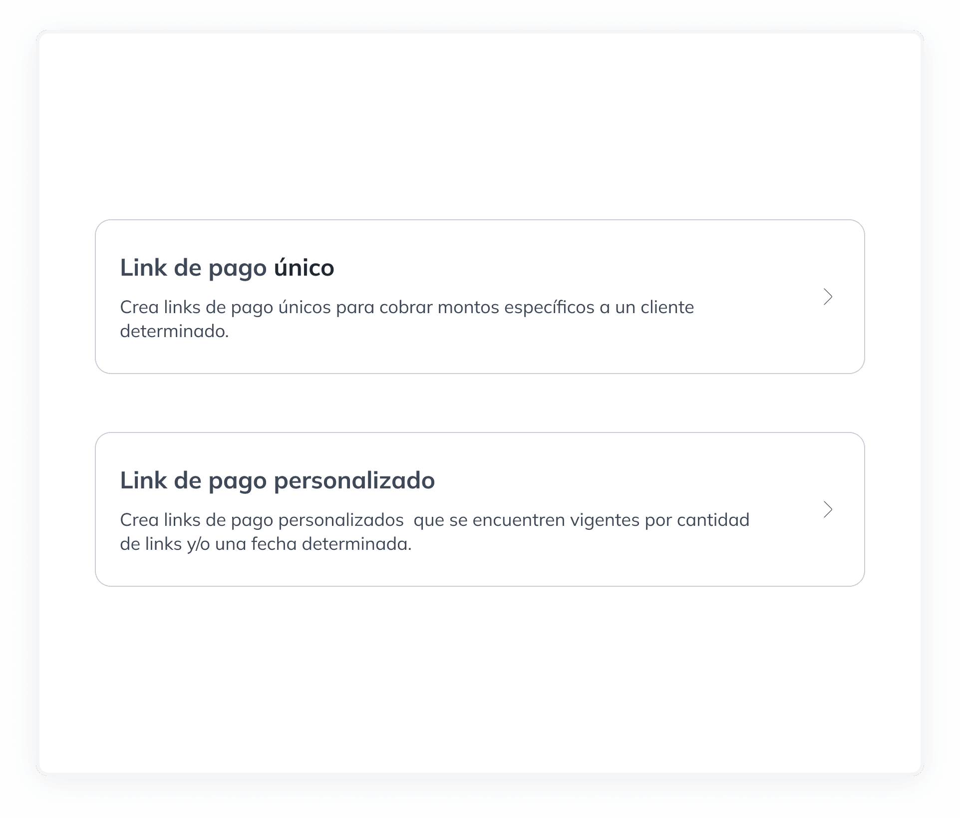 Links de pago en Cubo Admin